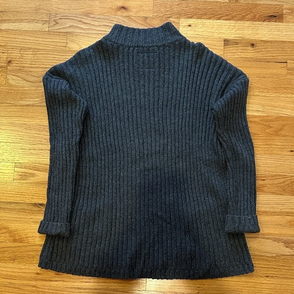 Abercrombie & Fitch Dark Gray Turtleneck Sweater